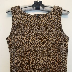 Vintage 90's Leopard Print Tank Dress